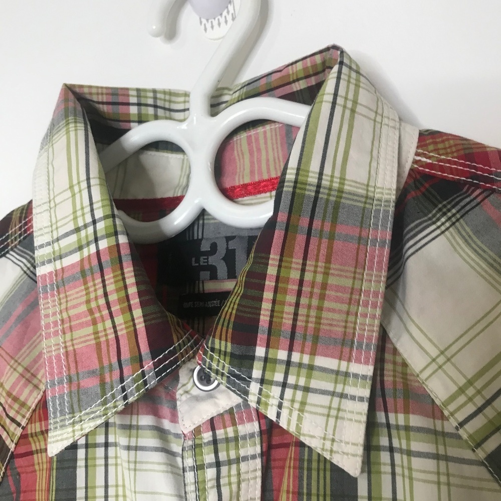 Indian Lands Men's Casual Button-Down Long Sleeves Shirt
